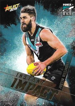 2019 Select Footy Stars - Instant Impact #II77 Justin Westhoff Front